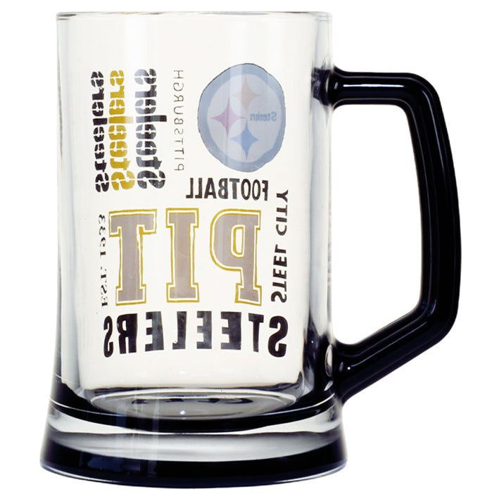 Tarro Pittsburgh Steelers Crystal 360 650 ml Sci Fi