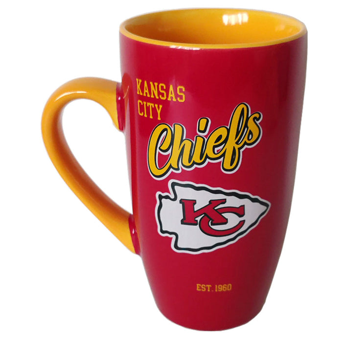 Taza Kansas City Chiefs High 360 18 oz Sci Fi