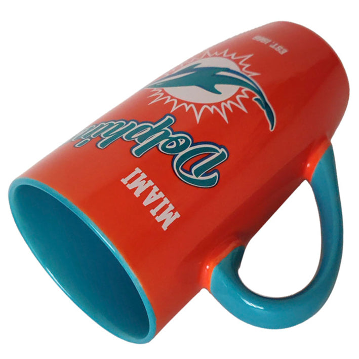 Taza Miami Dolphins High 360 18 oz Sci Fi