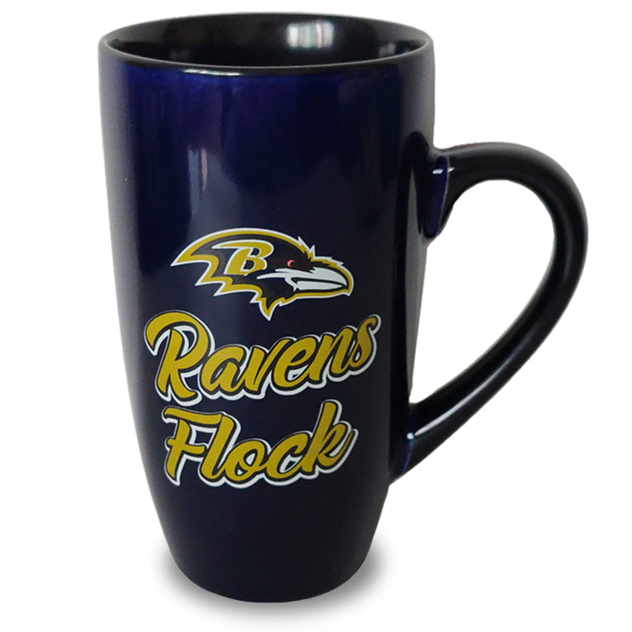 Taza Baltimore Ravens High 360 18 oz Sci Fi