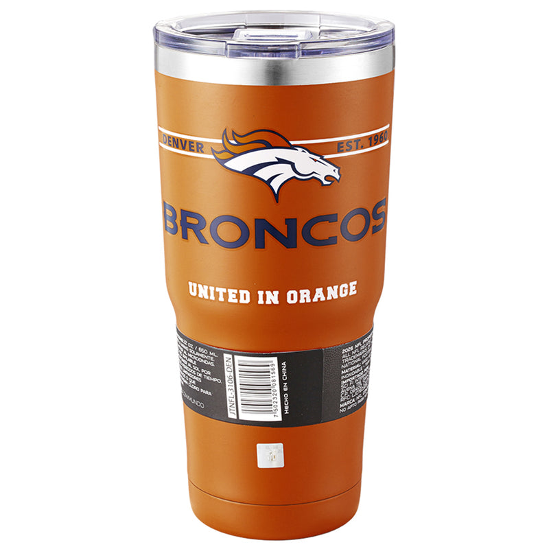 Termo Denver Broncos Metal 360 650 ml Sci Fi