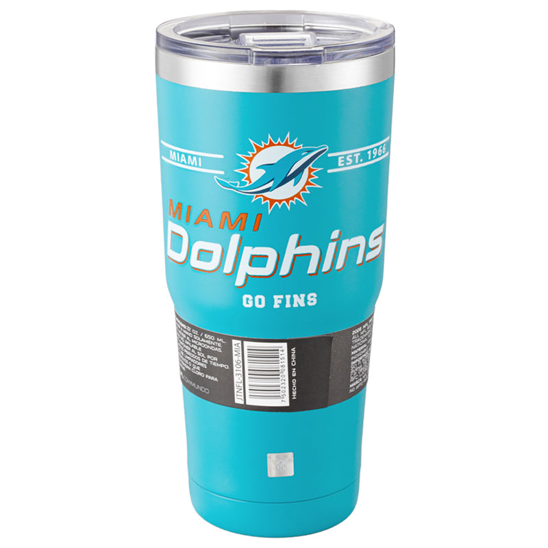 Termo Miami Dolphins Metal 360 650 ml Sci Fi