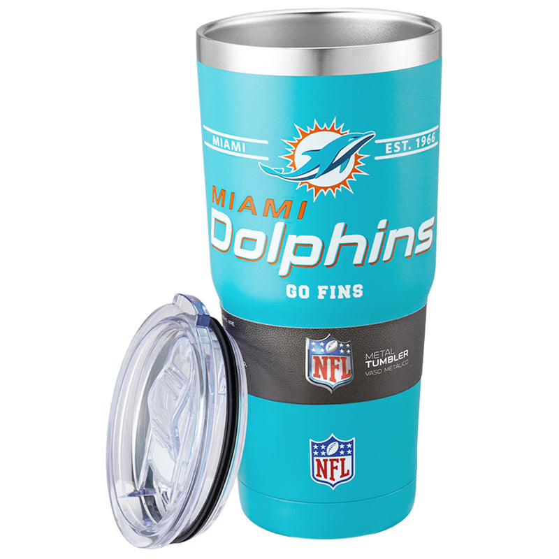 Termo Miami Dolphins Metal 360 650 ml Sci Fi