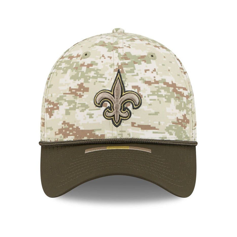 Gorra 39THIRTY New Orleans Saints Salute to Service 2025 New Era Camuflaje