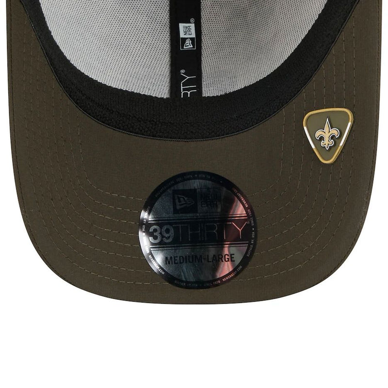Gorra 39THIRTY New Orleans Saints Salute to Service 2025 New Era Camuflaje
