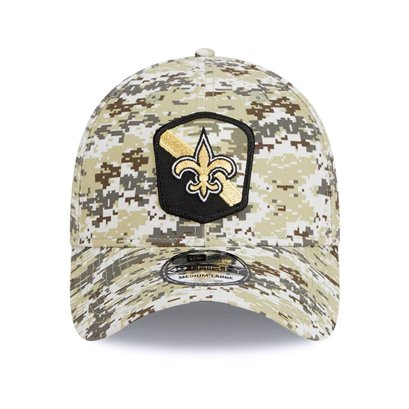 Gorra 39THIRTY New Orleans Saints Salute to Service 2023 New Era Camuflaje