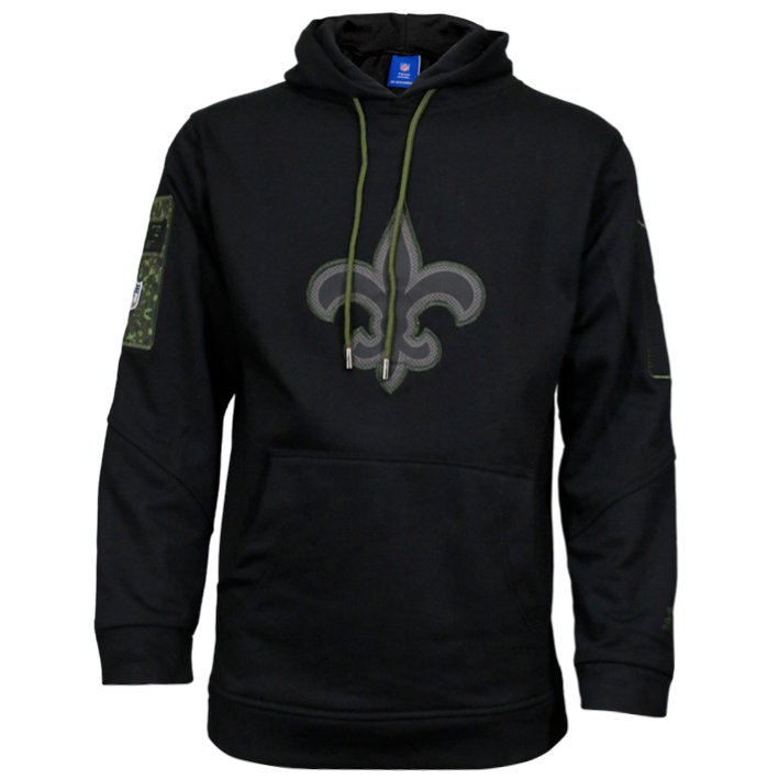 Sudadera New Orleans Saints Army Negro