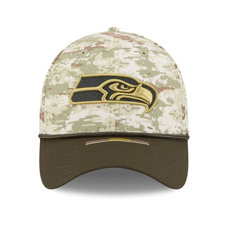 Gorra 39THIRTY Seattle Seahawks Salute to Service 2025 New Era Camuflaje