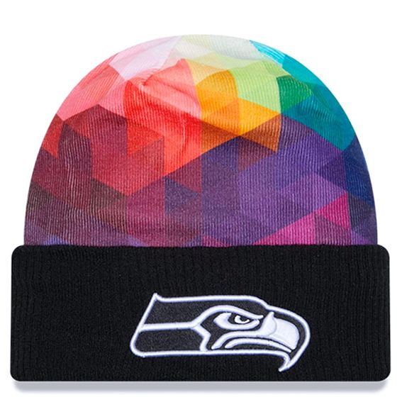 Gorro Beanie Seattle Seahawks Crucial Catch 2023 New Era
