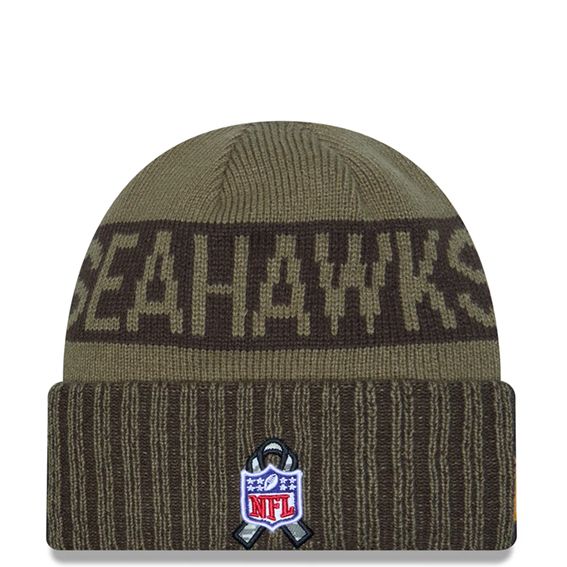 Gorro Beanie Seattle Seahawks Salute to Service 2025 Dkm New Era