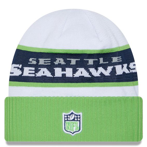 Gorro Beanie Seattle Seahawks Sideline 2023 New Era Niño