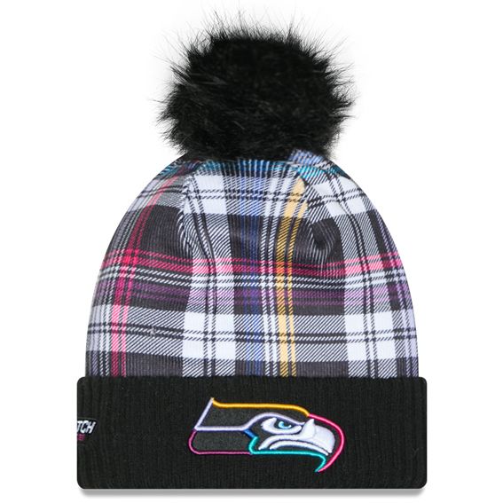Gorro Beanie Seattle Seahawks Crucial Catch 2024 New Era Mujer