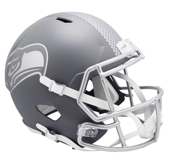 Casco Réplica Seattle Seahawks Speed Slate Riddell Gris Pizarra