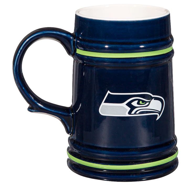Tarro Seattle Seahawks Stein 24 oz Evergreen Verde