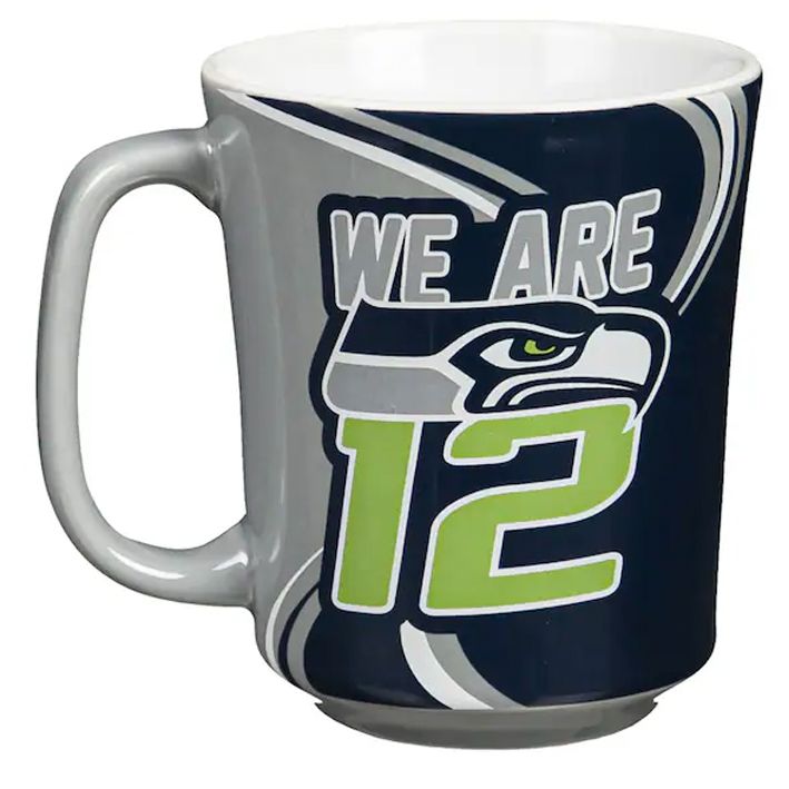 Taza Seattle Seahawks Boxed 14 oz Evergreen
