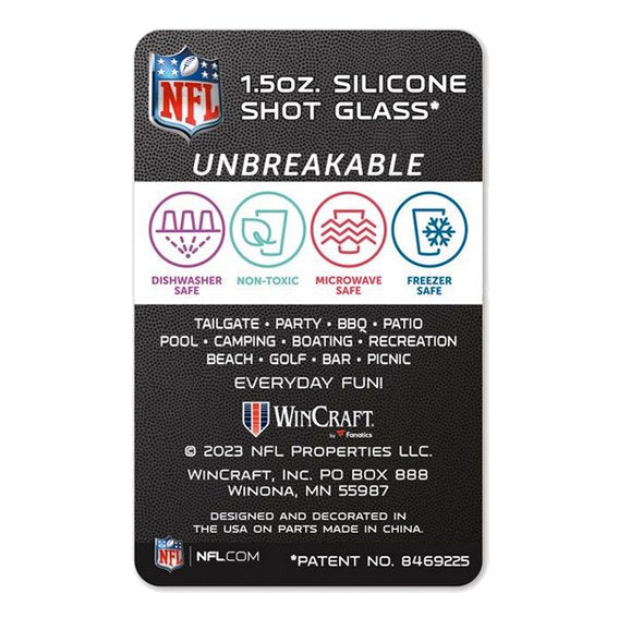 Tequilero Jacksonville Jaguars Shot Silicone 15 oz WinCraft