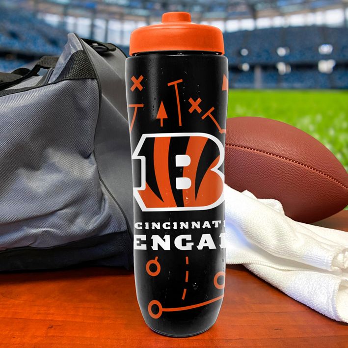 Termo Cincinnati Bengals Squeezy 34 oz Tpa The Party Animal
