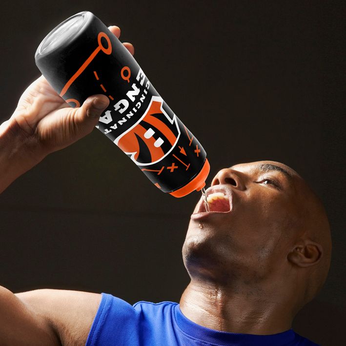 Termo Cincinnati Bengals Squeezy 34 oz Tpa The Party Animal