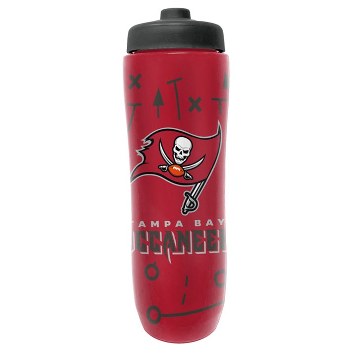 Termo Tampa Bay Buccaneers Squeezy 34 oz Tpa The Party Animal