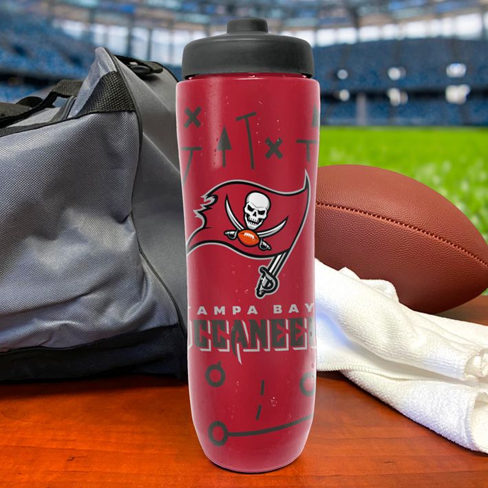 Termo Tampa Bay Buccaneers Squeezy 34 oz Tpa The Party Animal