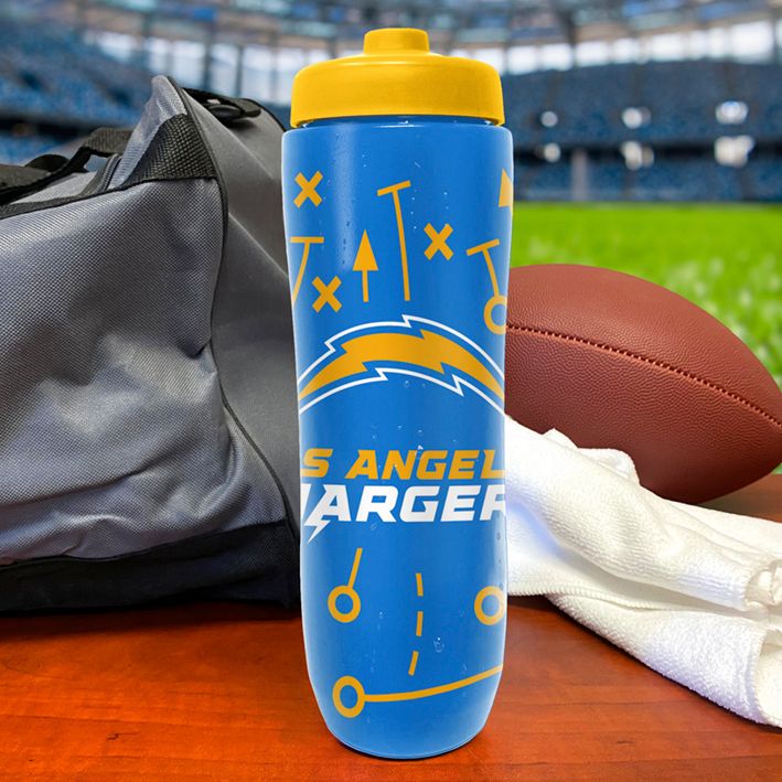 Termo Los Angeles Chargers Squeezy 34 oz Tpa The Party Animal