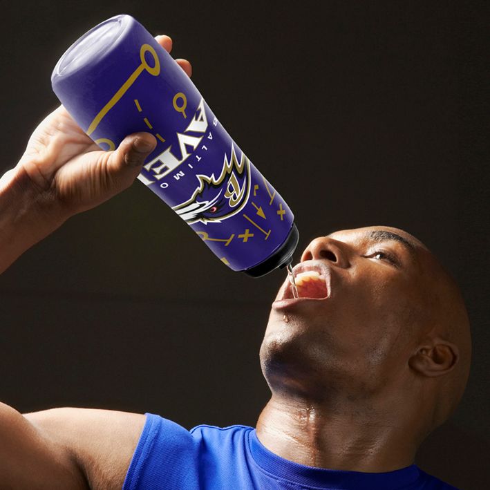 Termo Baltimore Ravens Squeezy 34 oz Tpa The Party Animal