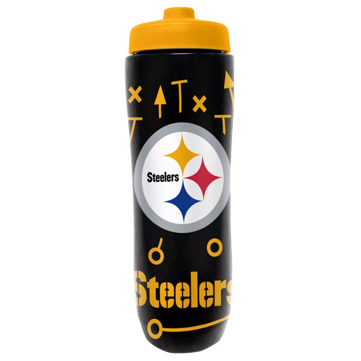 Termo Pittsburgh Steelers Squeezy 34 oz Tpa The Party Animal