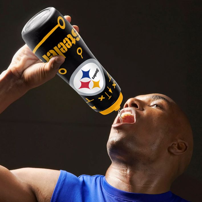 Termo Pittsburgh Steelers Squeezy 34 oz Tpa The Party Animal
