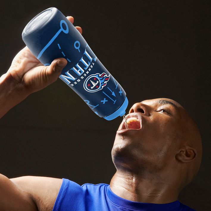 Termo Tennessee Titans Squeezy 34 oz Tpa The Party Animal
