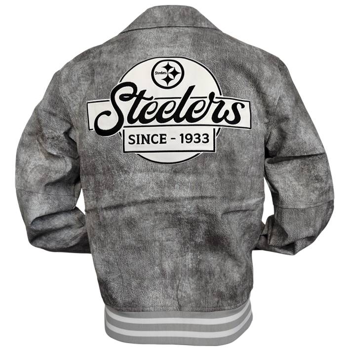Chamarra Pittsburgh Steelers Faux The Wild Collective