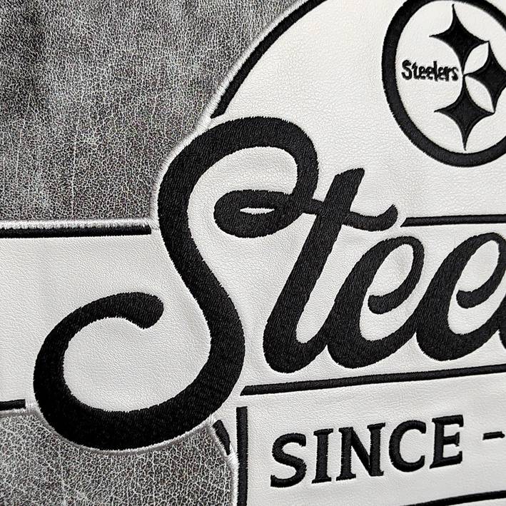 Chamarra Pittsburgh Steelers Faux The Wild Collective