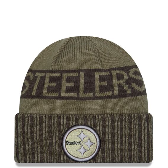 Gorro Beanie Pittsburgh Steelers Salute to Service 2025 Dkm New Era