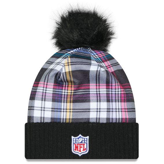 Gorro Beanie Pittsburgh Steelers Crucial Catch 2024 New Era Mujer