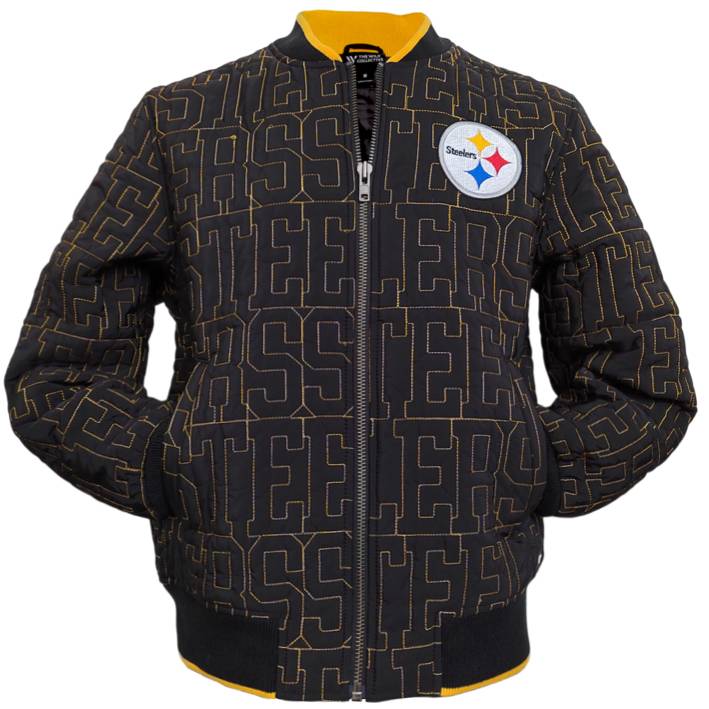 Chamarra Pittsburgh Steelers Quilted The Wild Collective