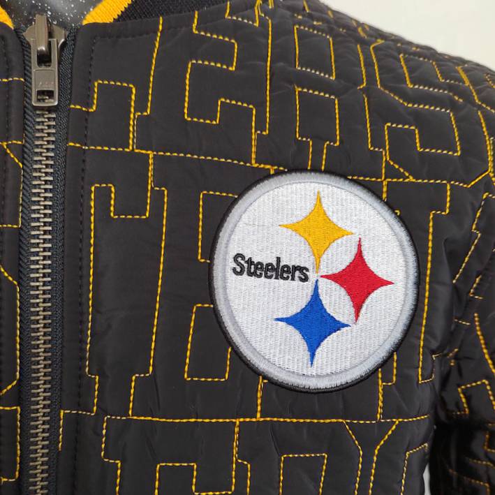 Chamarra Pittsburgh Steelers Quilted The Wild Collective