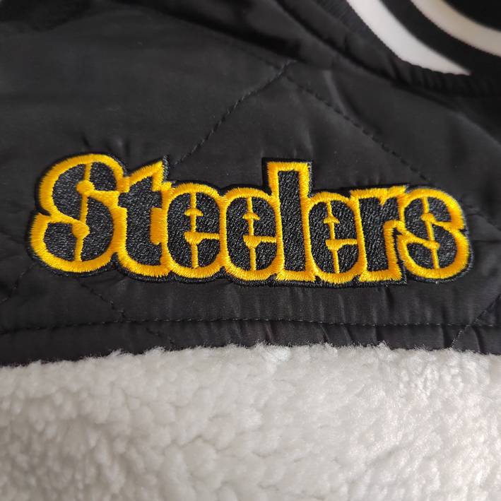 Chamarra Pittsburgh Steelers Sherpa The Wild Collective Mujer