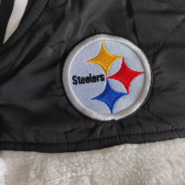 Chamarra Pittsburgh Steelers Sherpa The Wild Collective Mujer