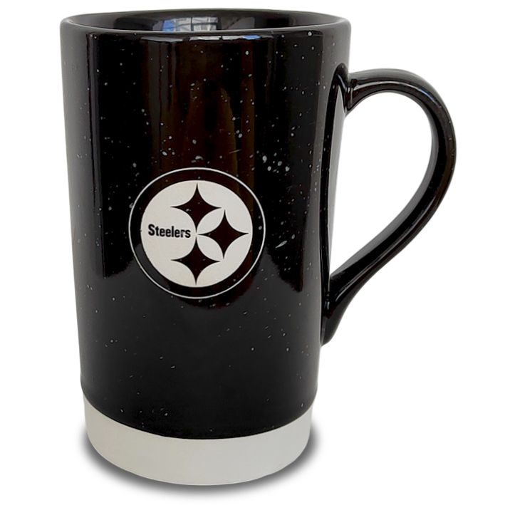 Taza Pittsburgh Steelers Speckled 14 oz Logo Brands