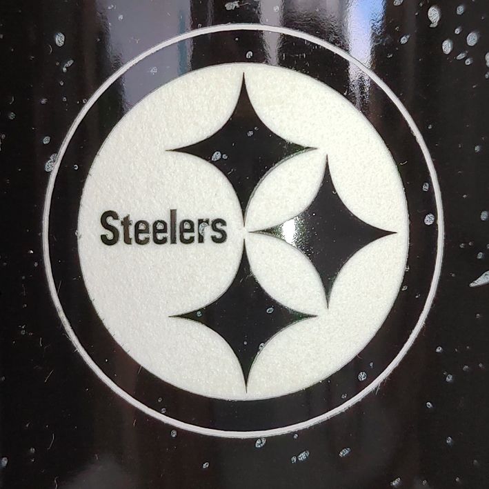 Taza Pittsburgh Steelers Speckled 14 oz Logo Brands