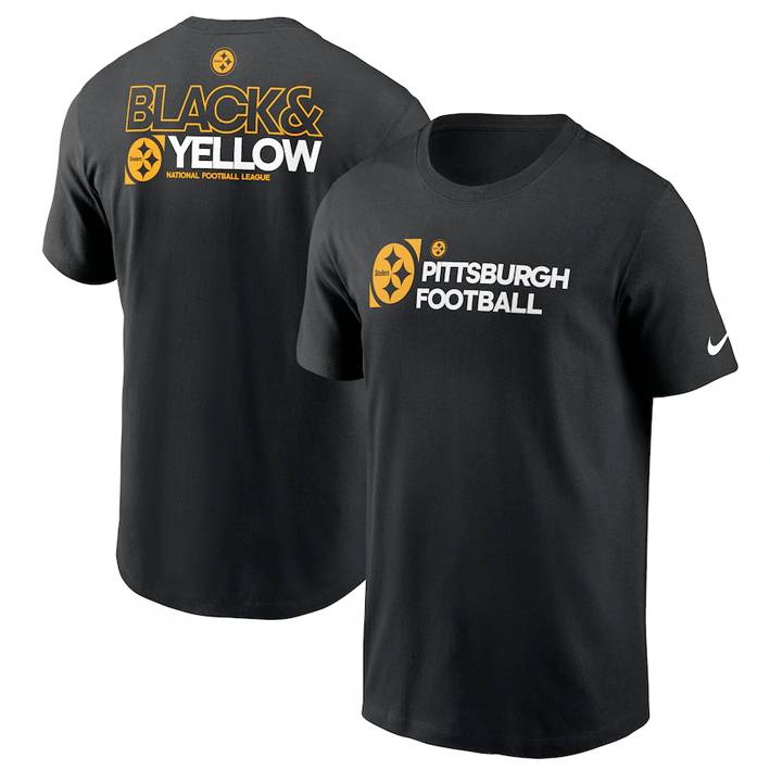Playera Pittsburgh Steelers Outline Nike