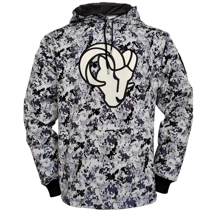 Sudadera Los Angeles Rams Army Camuflaje