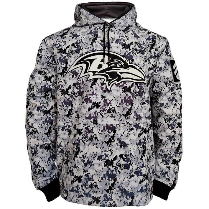 Sudadera Baltimore Ravens Army Camuflaje