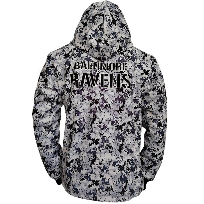 Sudadera Baltimore Ravens Army Camuflaje