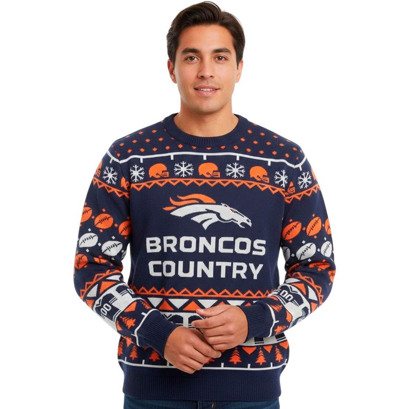 Suéter Denver Broncos Ugly 25