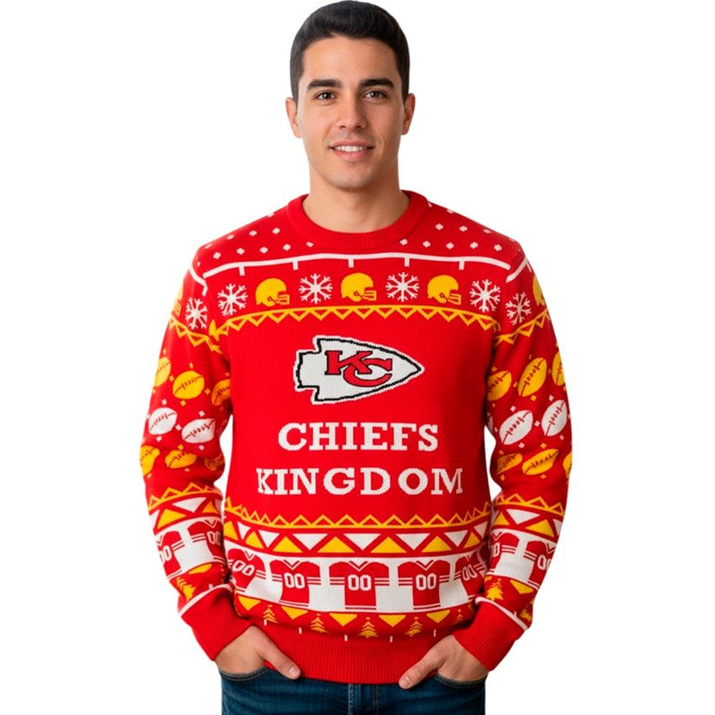 Suéter Kansas City Chiefs Ugly Chief 25