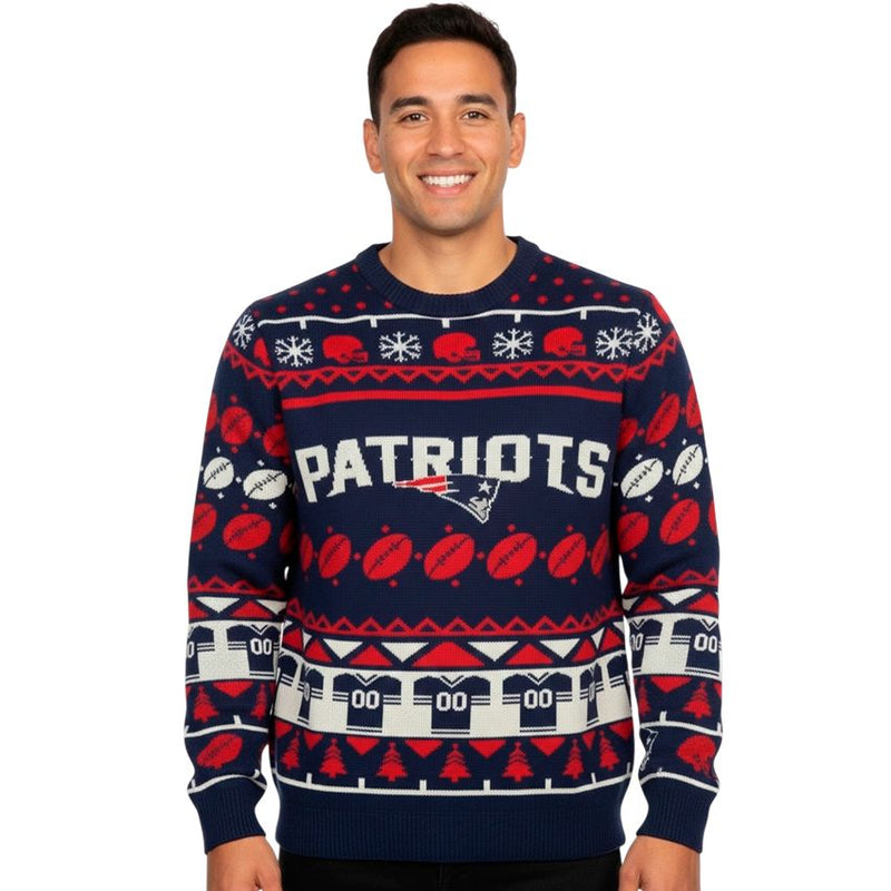 Suéter New England Patriots Ugly 25