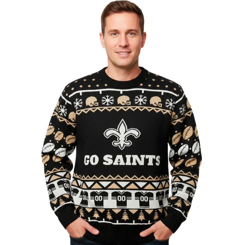 Suéter New Orleans Saints Ugly 25