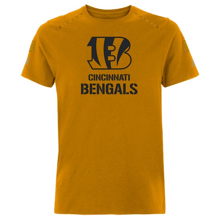 Playera Cincinnati Bengals Army Camel Verde Militar