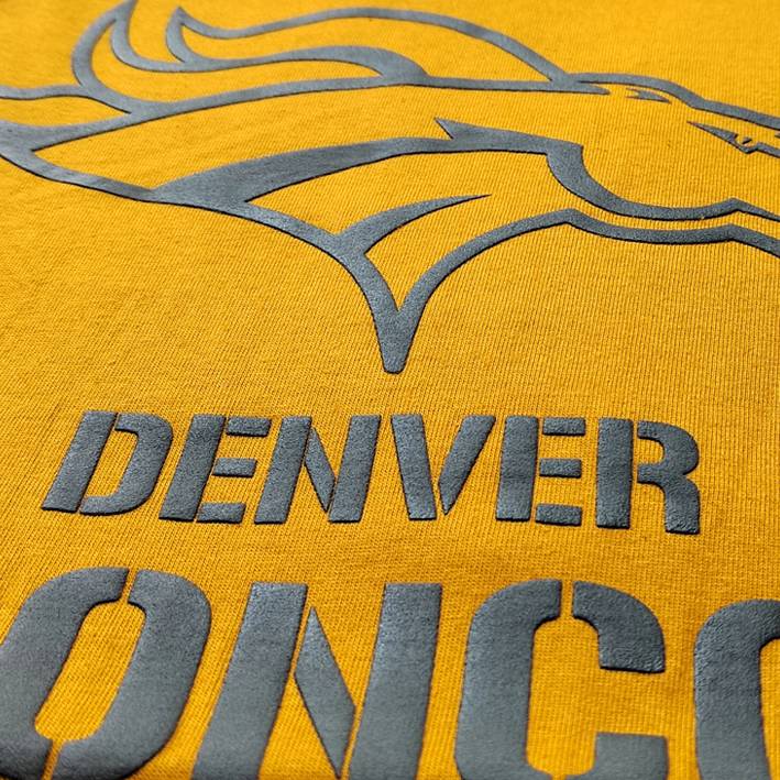 Playera Denver Broncos Army Camel Verde Militar