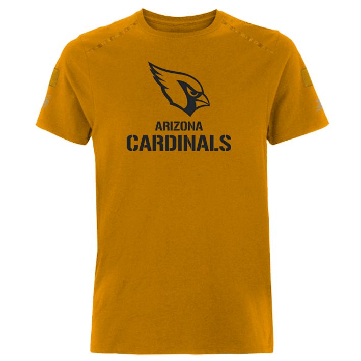 Playera Arizona Cardinals Army Camel Verde Militar